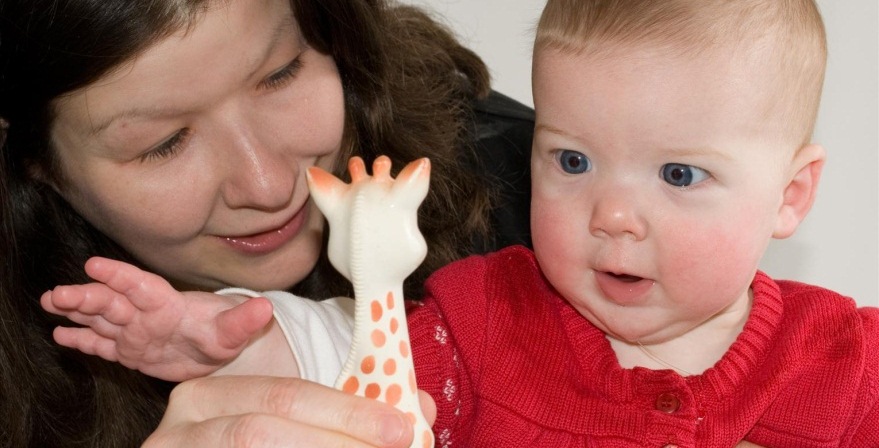 Jessica at 6 months old with mum Marianne