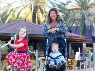 Maz and her two children