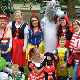 Hyde Park Sponsored Walk 2015 Fancy Dress