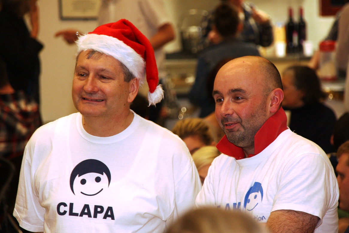 Barry Hancock at the 2013 South London & Surrey Christmas Party
