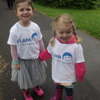 Redditch Sponsored Walk 2015, Two Kids