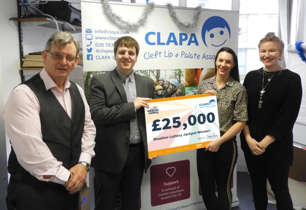 Sam and Peter at the CLAPA office