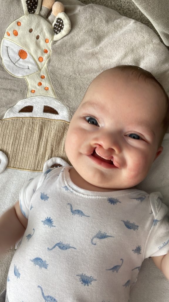 Theo smiling